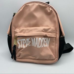Steve Madden Mini Force Blush Backpack Purse Brand New With Tags Women DR123950